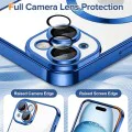 Калъф за iPhone 15 - Luxury Crystal MagSafe - Deep Blue