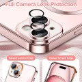 Калъф за iPhone 15 - Luxury Crystal MagSafe - Розов
