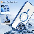 Калъф за iPhone 14 Pro - Luxury Crystal MagSafe - Deep Blue