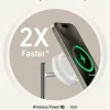 Захранваща станция за iPhone, AirPods Pro и iWatch, 15W + зарядно и Type-C кабел, 40W - Anker (B25M3321) - Бял