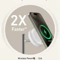 Захранваща станция за iPhone, AirPods Pro и iWatch, 15W + зарядно и Type-C кабел, 40W - Anker (B25M3321) - Бял