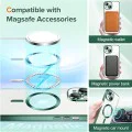 Калъф за iPhone 14 - Luxury Crystal MagSafe - Deep Green