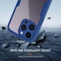 Калъф за iPhone 14 Pro Max + Протектор - ColorVerse 360 ​​Series - син