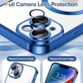 Калъф за iPhone 14 - Luxury Crystal MagSafe - Deep Blue