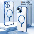 Калъф за iPhone 14 - Luxury Crystal MagSafe - Deep Blue