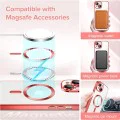 Калъф за iPhone 14 - Luxury Crystal MagSafe - Червен