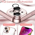 Калъф за iPhone 14 - Luxury Crystal MagSafe - Розов