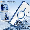 Калъф за iPhone 13 Pro Max - Luxury Crystal MagSafe - Deep Blue