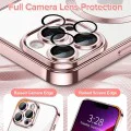 Калъф за iPhone 13 Pro Max - Luxury Crystal MagSafe - Pink