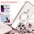 Калъф за iPhone 13 Pro - Luxury Crystal MagSafe - Розов