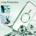 Калъф за iPhone 13 - Luxury Crystal MagSafe - Light Green