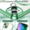 Калъф за iPhone 13 - Luxury Crystal MagSafe - Light Green