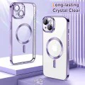 Калъф за iPhone 13 - Luxury Crystal MagSafe - Светло лилав
