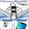 Калъф за iPhone 13 - Luxury Crystal MagSafe - Сребрист