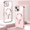 Калъф за iPhone 13 - Luxury Crystal MagSafe - Розов