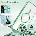 Калъф за iPhone 12 Pro - Luxury Crystal MagSafe - Light Green