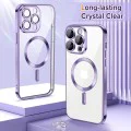 Калъф за iPhone 12 Pro - Luxury Crystal MagSafe - Светло лилав