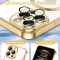 Калъф за iPhone 12 Pro - Luxury Crystal MagSafe - Златен