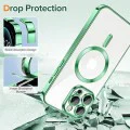 Калъф за iPhone 12 Pro Max - Luxury Crystal MagSafe - Light Green
