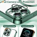 Калъф за iPhone 12 Pro Max - Luxury Crystal MagSafe - Deep Green