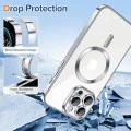 Калъф за iPhone 12 Pro Max - Luxury Crystal MagSafe - Silver