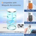 Калъф за iPhone 12 Pro Max - Luxury Crystal MagSafe - Silver