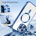 Калъф за iPhone 12 Pro Max - Luxury Crystal MagSafe - Deep Blue