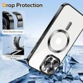 Калъф за iPhone 12 Pro Max - Luxury Crystal MagSafe - Черен