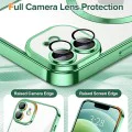 Калъф за iPhone 12 - Luxury Crystal MagSafe - Light Green