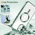 Калъф за iPhone 12 - Luxury Crystal MagSafe - Deep Green