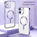 Калъф за iPhone 12 - Luxury Crystal MagSafe - Светло лилав