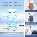 Калъф за iPhone 12 - Luxury Crystal MagSafe - Сребрист