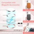 Калъф за iPhone 12 - Luxury Crystal MagSafe - Розов