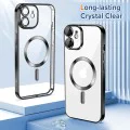 Калъф за iPhone 12 - Luxury Crystal MagSafe - черен
