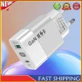 Зарядно устройство Priza GaN, USB, Type-C, 65W - (CHPD131) - Бяло