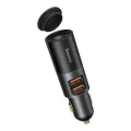 Автоматично зарядно устройство 2xUSB, QC3.0, 120W - Baseus Share Together (CCBT-D0G/C00034800817-Z1) - сиво