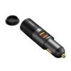 Автоматично зарядно устройство 2xUSB, QC3.0, 120W - Baseus Share Together (CCBT-D0G/C00034800817-Z1) - сиво