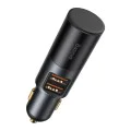 Автоматично зарядно устройство 2xUSB, QC3.0, 120W - Baseus Share Together (CCBT-D0G/C00034800817-Z1) - сиво