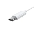 Baseus - Стерео слушалки Encok C17 (NGCR010002) - с проводник, тип-C, микрофон, 1,1 м - бели