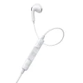 Baseus - Стерео слушалки Encok C17 (NGCR010002) - с проводник, тип-C, микрофон, 1,1 м - бели