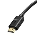 HDMI видео кабел HDMI към HDMI 4k@60Hz, 3m - Baseus (CAKGQ-C01) - черен