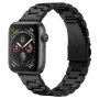 Каишка за Apple Watch 1/2/3/3/4/4/5/5/5/6/6/7/8/7/8/9/10/SE/SE/SE 2/Ultra/Ultra 2 ( 42/44/45/46/49 мм) - Spigen Modern Fit - Черен