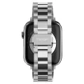 Каишка за Apple Watch за Apple Watch 1/2/3/3/4/4/5/5/6/6/7/8/7/8/9/10/10/SE/SE 2 (38/40/41) /42 мм) - Spigen Modern Fit - Сребрист