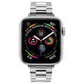 Каишка за Apple Watch за Apple Watch 1/2/3/3/4/4/5/5/6/6/7/8/7/8/9/10/10/SE/SE 2 (38/40/41) /42 мм) - Spigen Modern Fit - Сребрист