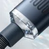 Baseus - Кабел за данни Crystal Shine (CAJY000601) - Type-C към Type-C, 100W, 1.2m - Черен