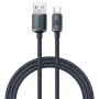 Кабел за данни USB към Type-C 100W, 2m - Baseus Crystal Shine (CAJY000501) - черен
