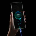Кабел за данни USB към Type-C 100W, 1.2m - Baseus Crystal Shine (CAJY000403) - син
