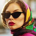 Слънчеви очила за жени - (5040) - Леопард