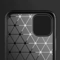 Калъф за iPhone 14 Pro - Carbon Silicone - Черен
