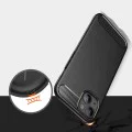 Калъф за iPhone 14 - Карбон силикон - черен